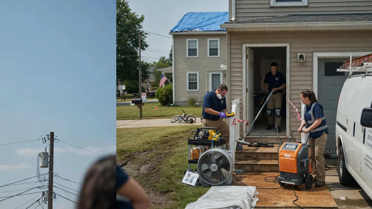 Water Damage Repair in Newburgh, IN near me